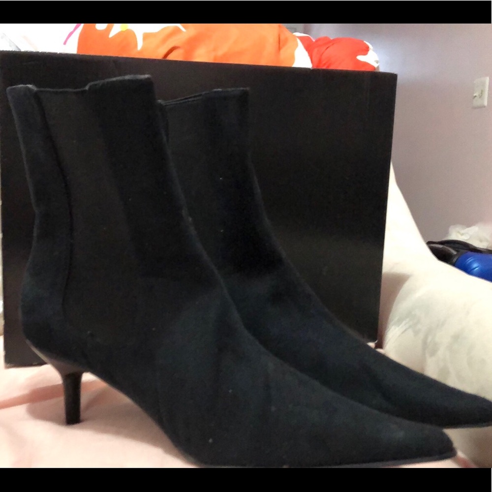 New Faux suede Fall season High heeled boots